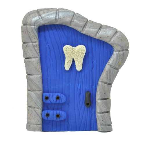 blue tooth fairy door